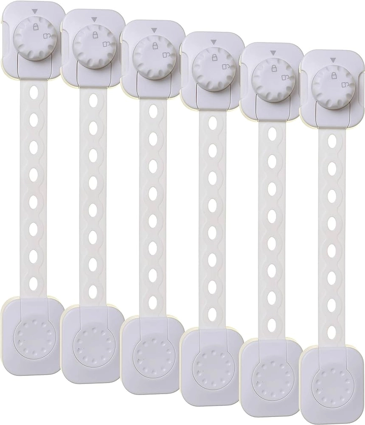 Dreambaby Twist 'N Lock Multipurpose Latch - Child Safety Locks - White - 6 Pack - Model G1435 : Amazon.co.uk: Baby Products