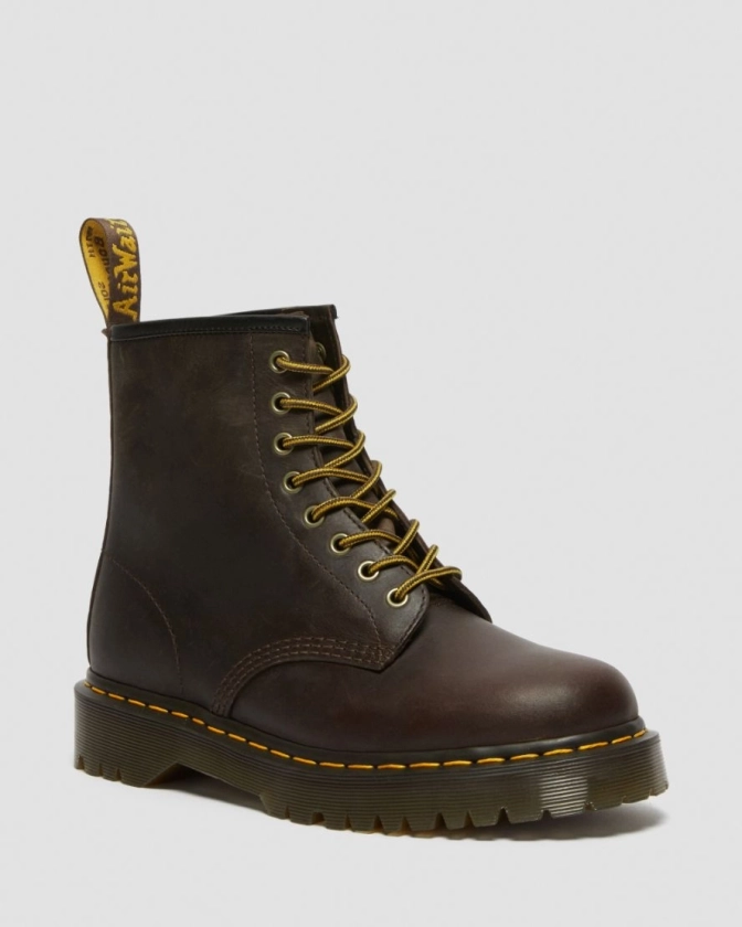 Shop Dr Martens 1460 Bex Crazy Horse in Brown