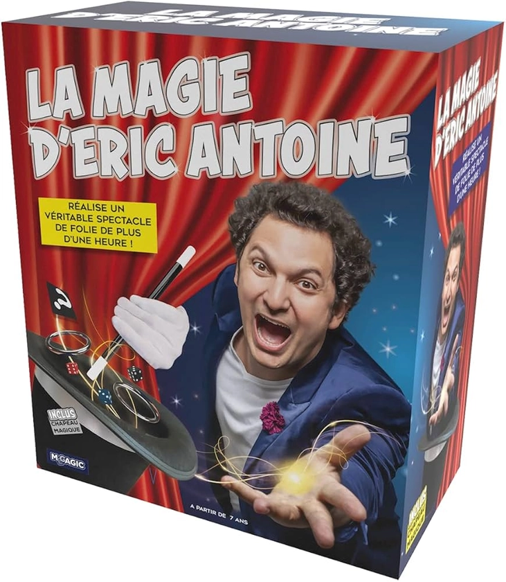 Megagic - Coffret de Magie Enfant - La Magie d'Eric Antoine, A PARTIR DE 7 ANS