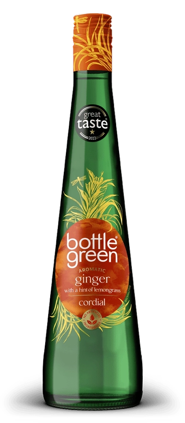 bottlegreen Aromatic Ginger with a hint of Lemongrass cordial