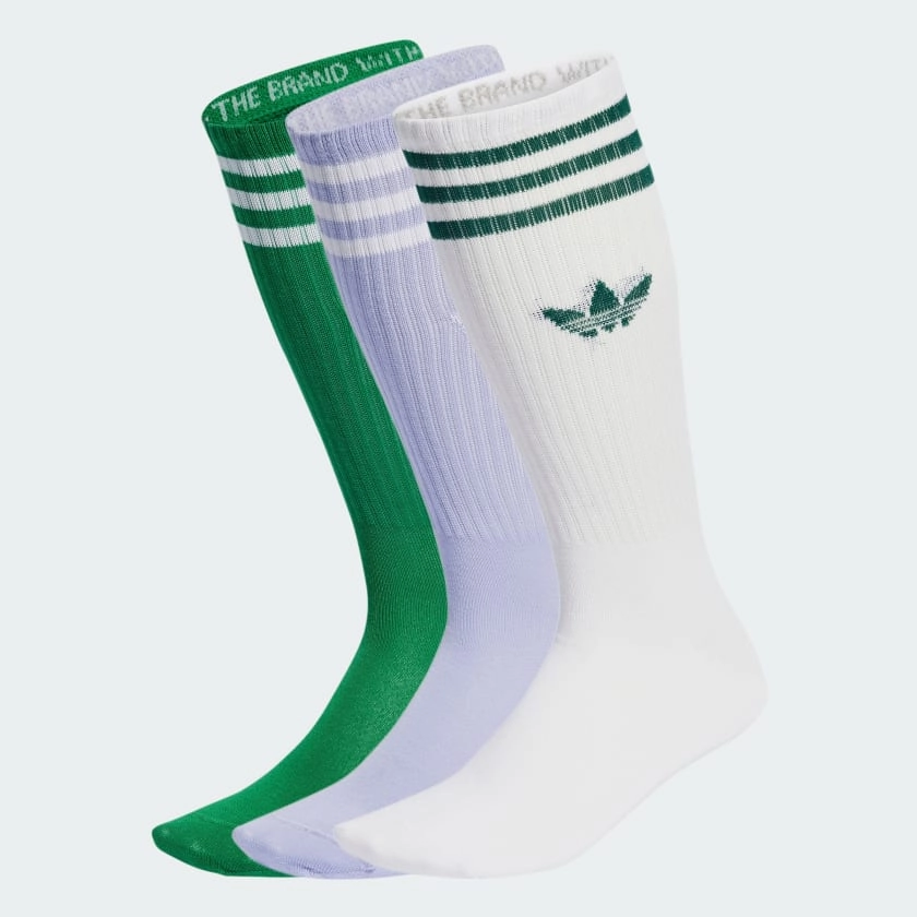 Chaussettes unies (lot de 3 paires) - Violet adidas | adidas France