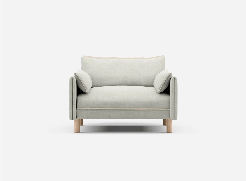 1.5 Seater Sofa | Ecru Weave