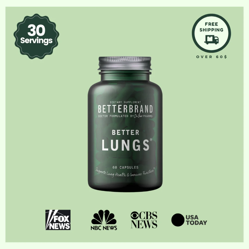 BetterLungs® | Respiratory & Lung Support Supplement