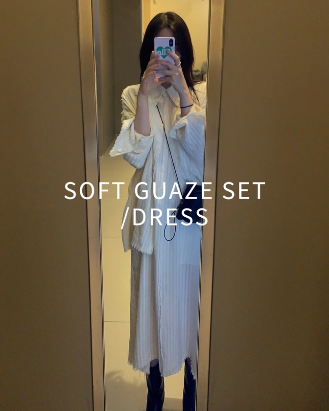 [단독 / 누적 7,000 세트 돌파] SOFT GAUZE SET