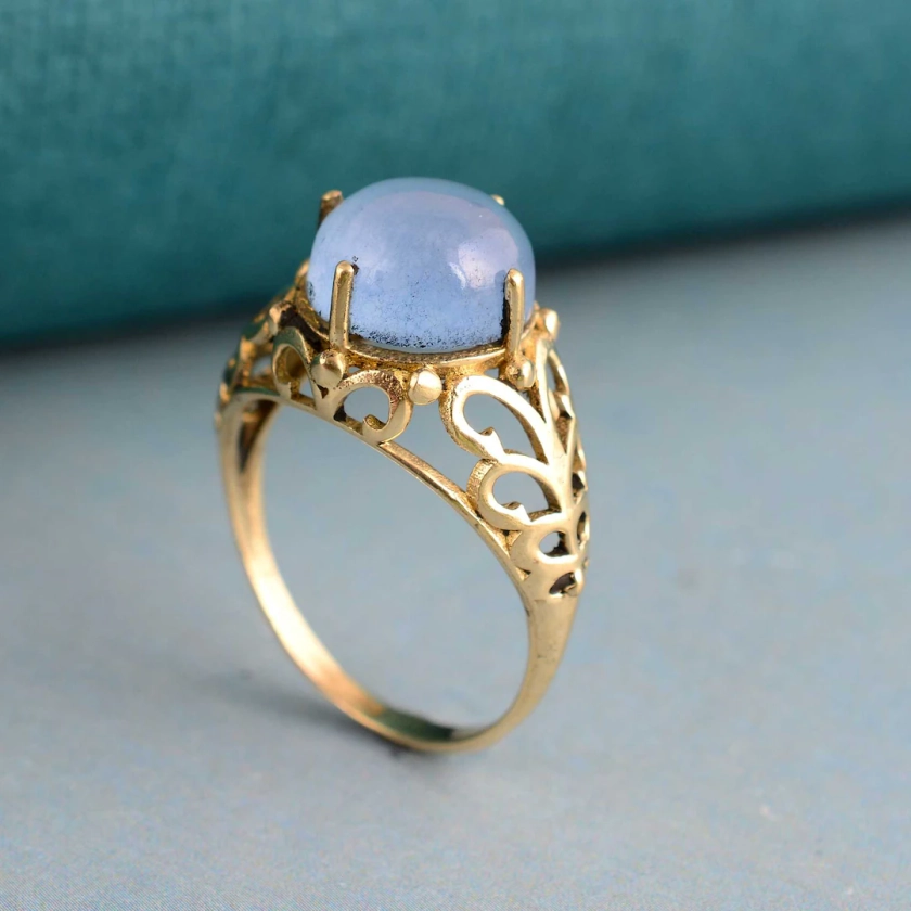 Natural aquamarine,Handmade Ring,Unique Ring,Vintage Ring,Women Ring,Promise Ring,Boho Ring,Anniversary Ring,Statement Ring,Gifts For Her