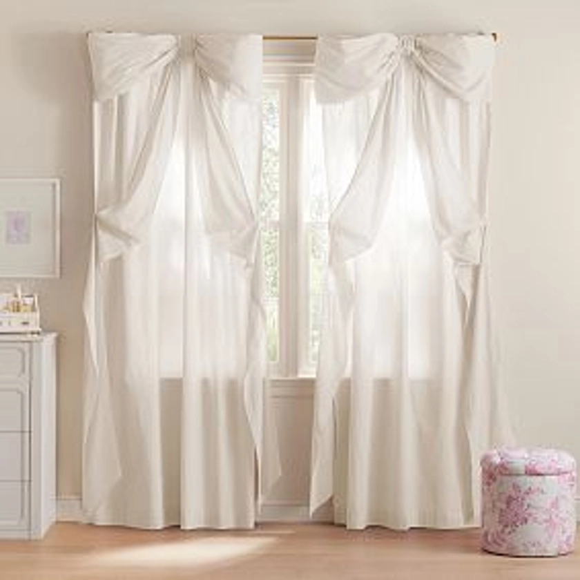 LoveShackFancy Oversized Bow Curtain