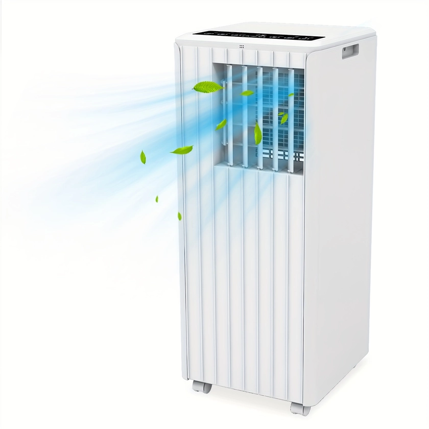 * With 8,000 BTU, Equipped With A Remote Control (suitable For Rooms Up To 350 Square Feet), Three-in-one Air Conditioner, Digi
