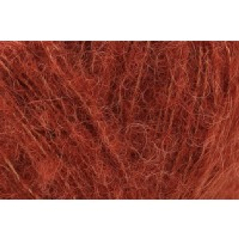 Drops Brushed Alpaca Silk - Rust (24) - 25g