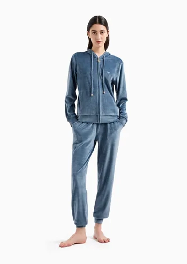 Tuta loungewear in ciniglia