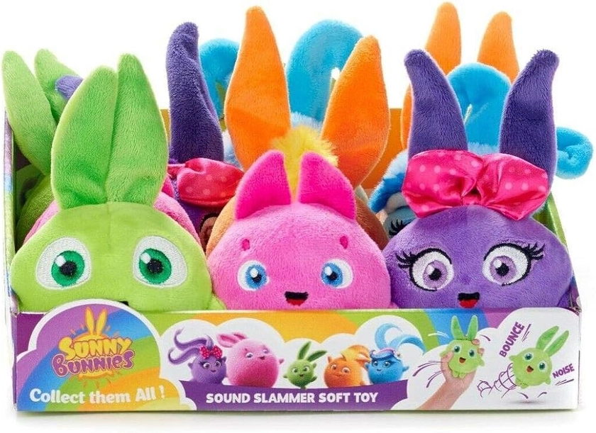 Sunny Bunnies Small Slammer Soft Toys (assorted color) : Amazon.co.uk: Toys & Games