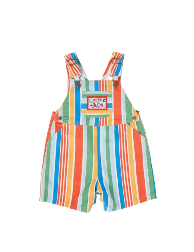 Goldie & Ace - Burton Land Down Under Stripe Denim Overalls