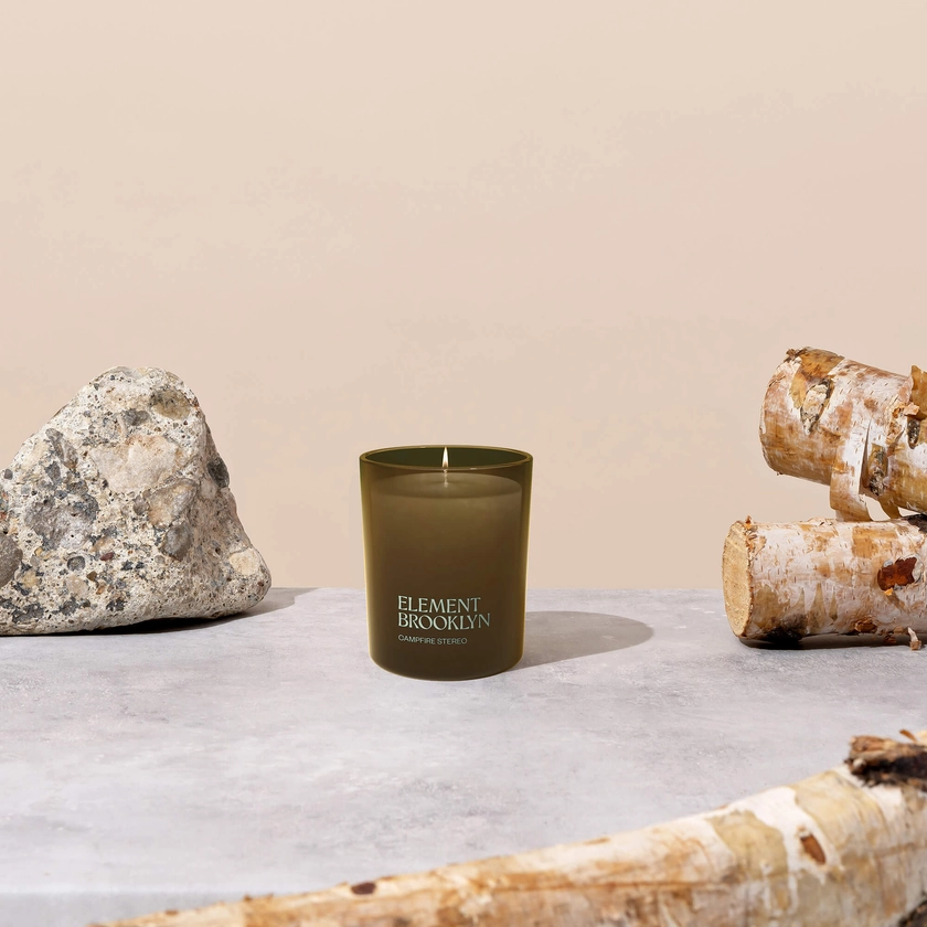 Compare to REPLICA By the Fireplace - Campfire Stereo Candle