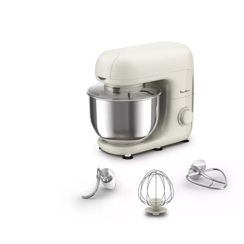 MOULINEX Robot pâtissier QA160110 - Blanc