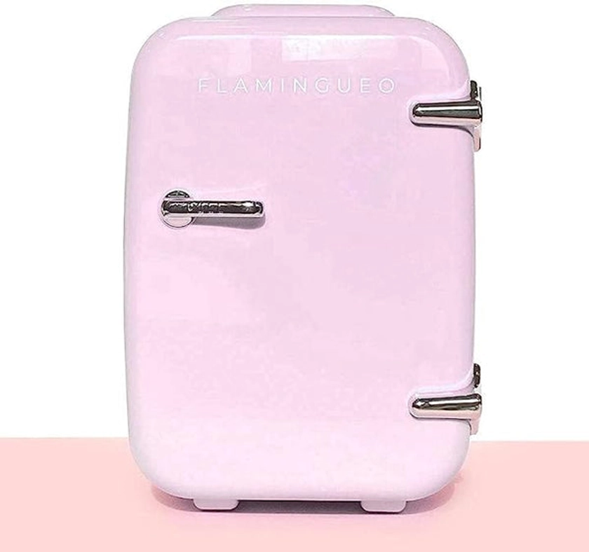 Flamingueo TE-6 pink portable fridge - Trouva