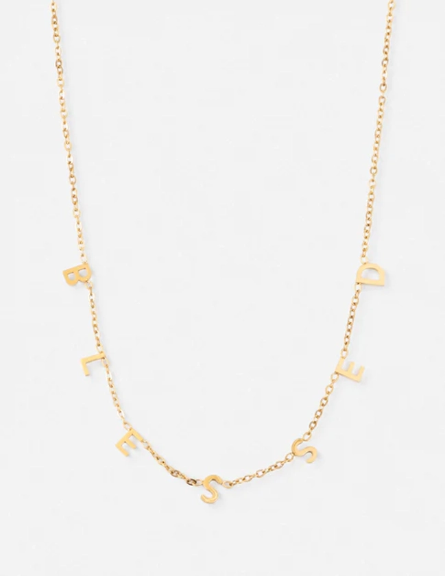 Blessed Dainty Necklace