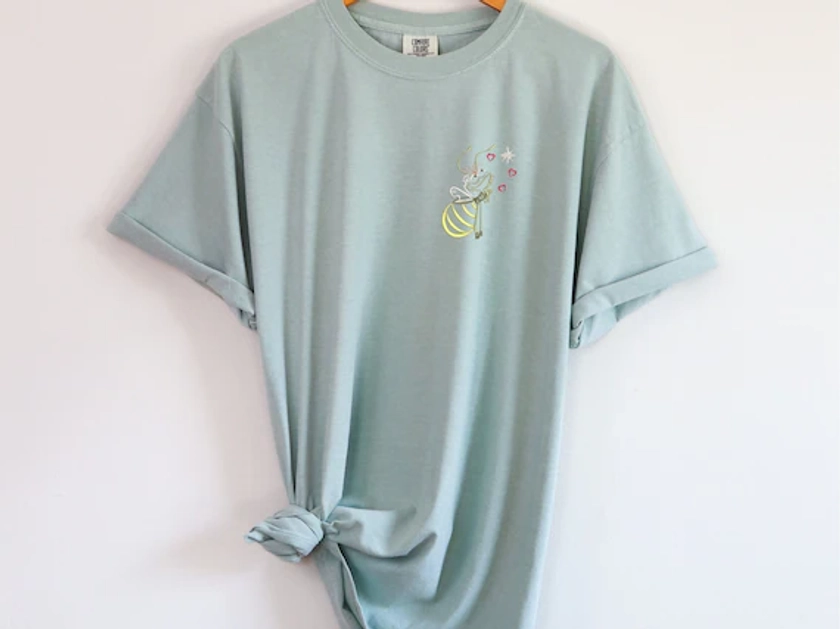 Ray and Evangeline, Princess and the Frog Embroidered Shirt, Disney Embroidered T-Shirt, Disneyland Embroidered T-shirt