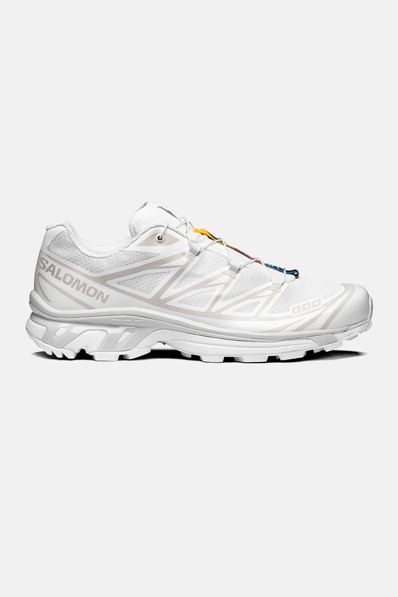 Salomon XT-6 White/White/Lunar Rock | Stylerunner