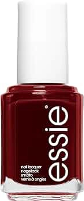 essie Original Nail Polish, 50 bordeaux, Dark Red Nail Polish, 13.5 ml