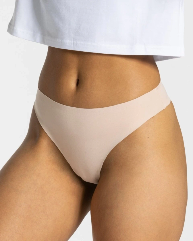 TEVEO Seamless Thong (5-pack) ‘Nude’