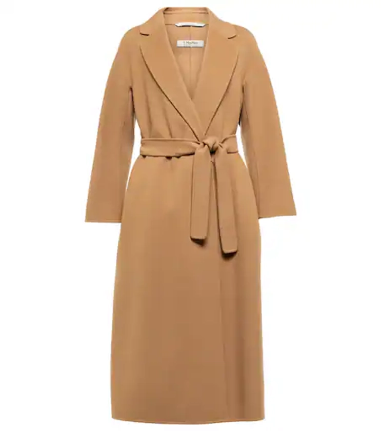 Esturia virgin wool coat in beige - S Max Mara | Mytheresa