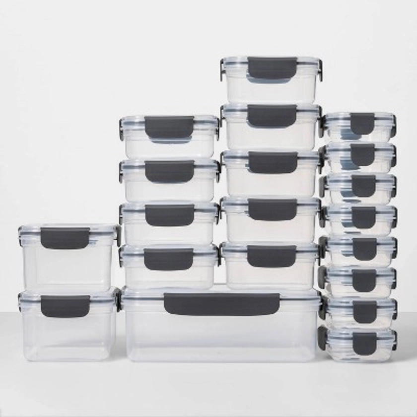 40pc Plastic Food Storage Set - Made By Design&#8482;