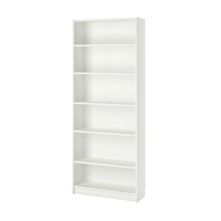 BILLY bookcase, white, 80x28x202 cm - IKEA