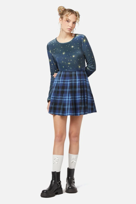 Moonlit Tartan Skirt