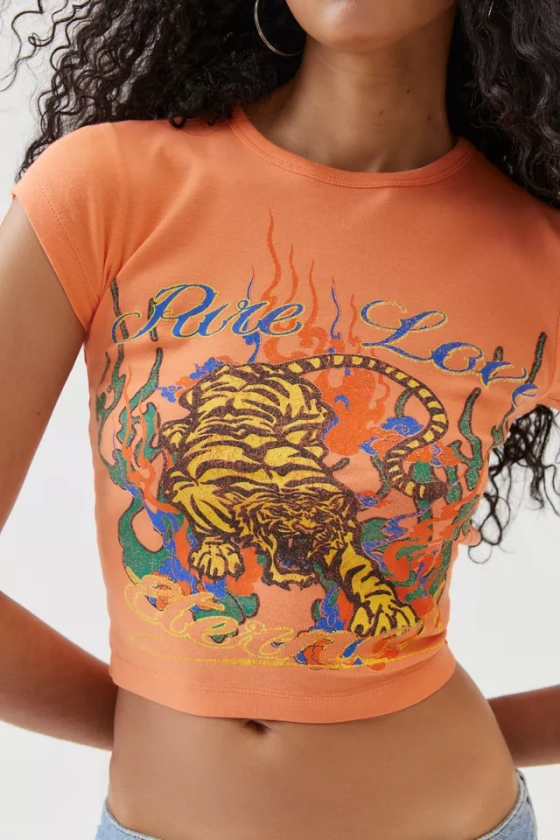 Pure Love Tiger Baby Tee