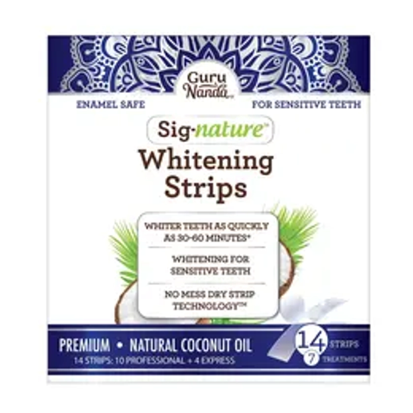 GuruNanda Whitening Strips (7-day treatment)