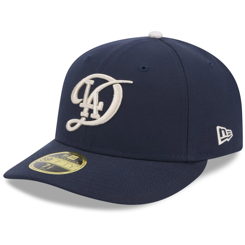 Men's Los Angeles Dodgers New Era Navy 2024 City Connect Low Profile 59FIFTY Fitted Hat