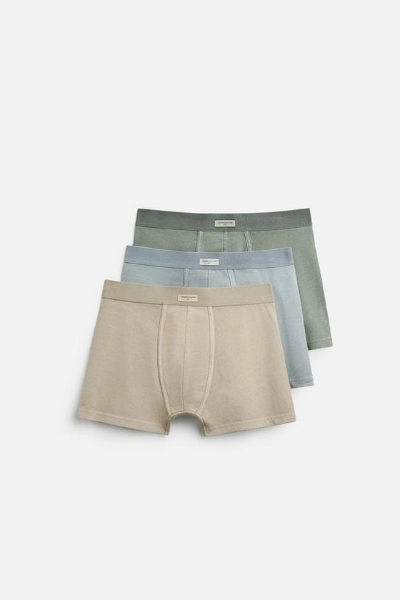 3-PACK OF BOXER SHORTS