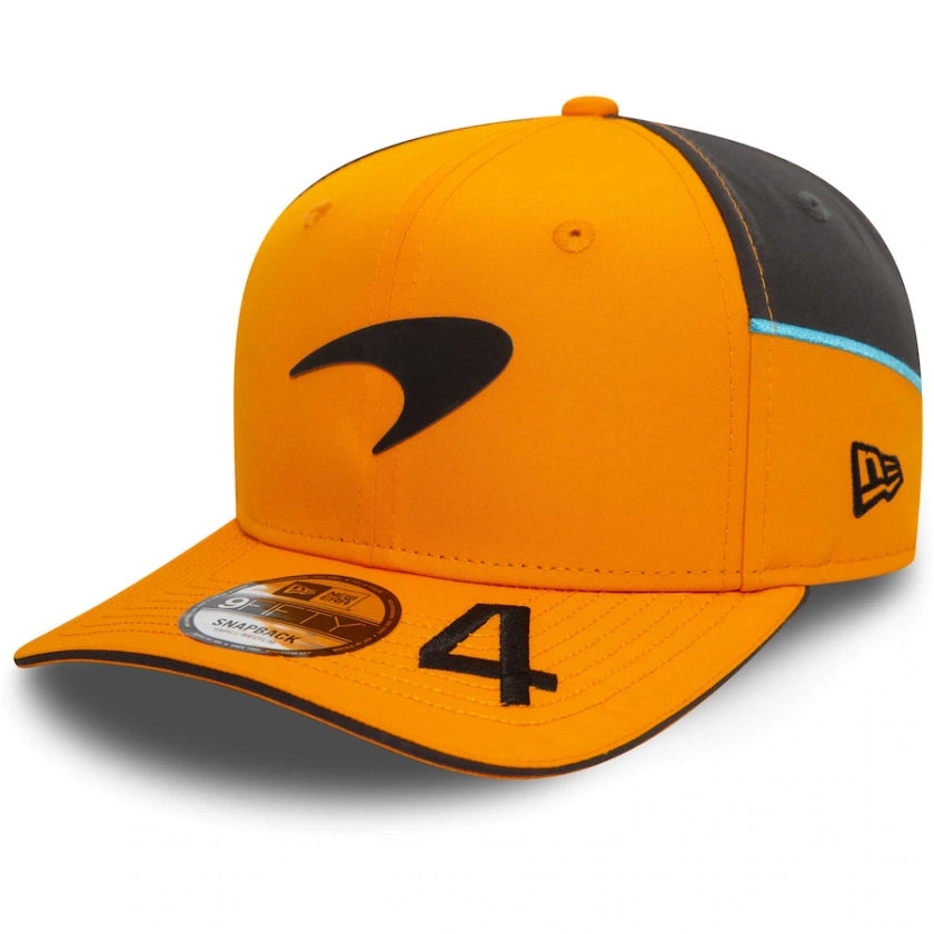 Lando Norris McLaren F1 Team New Era Driver 9FIFTY Adjustable Hat - Orange