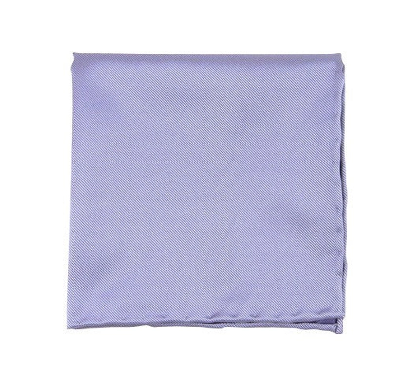 Solid Twill Lilac Pocket Square | Silk Pocket Squares | Tie Bar