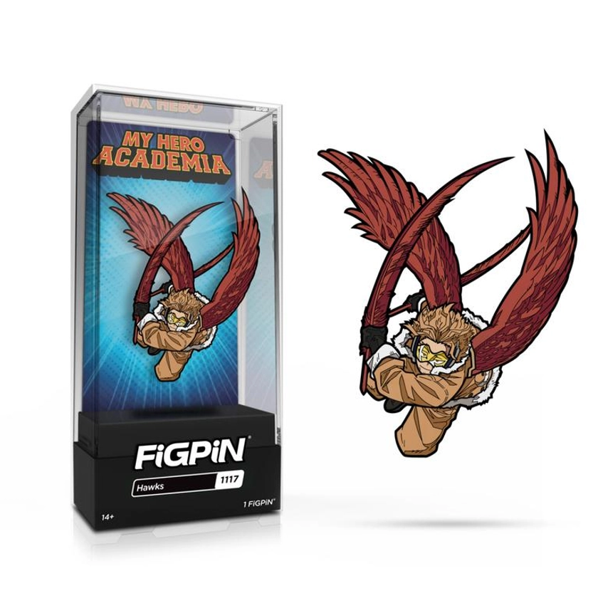 FiGPiN My Hero Academia Hawks Collectible Enamel Pin | GameStop