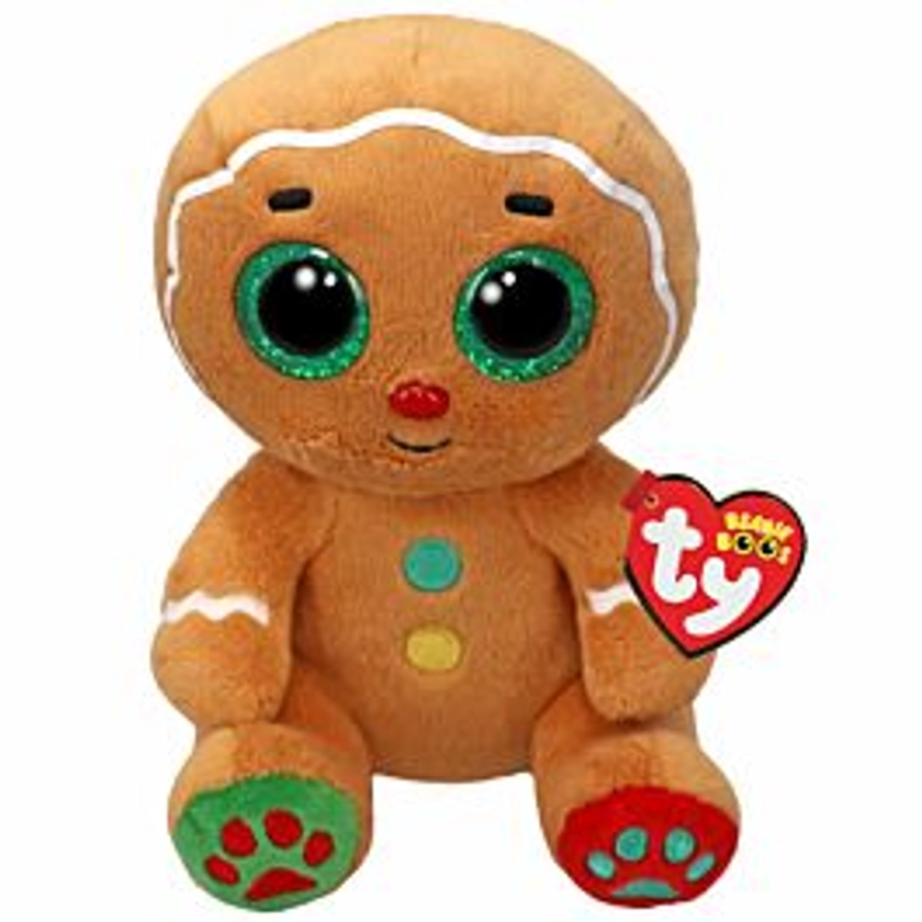 Nutmeg Gingerbread – 6” Christmas Beanie Boo