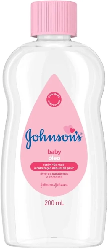 Johnson's Baby Óleo Hidratante,200ml : Amazon.com.br: Bebês