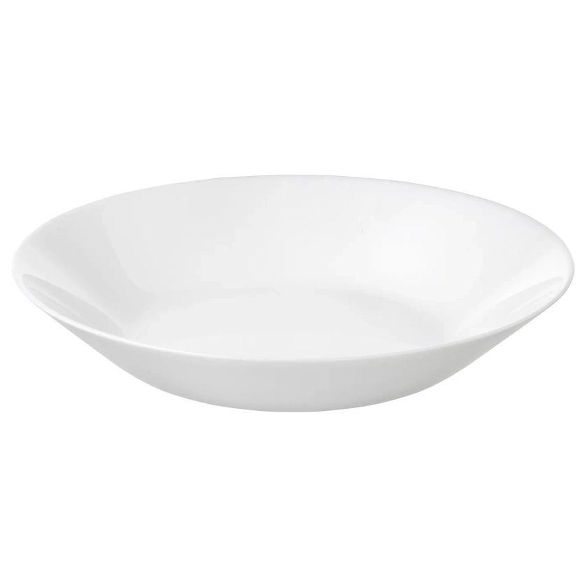 OFTAST Deep plate/bowl - white 8 "