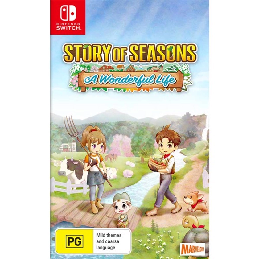 Story of Seasons: A Wonderful Life - Nintendo Switch - EB Games Australia