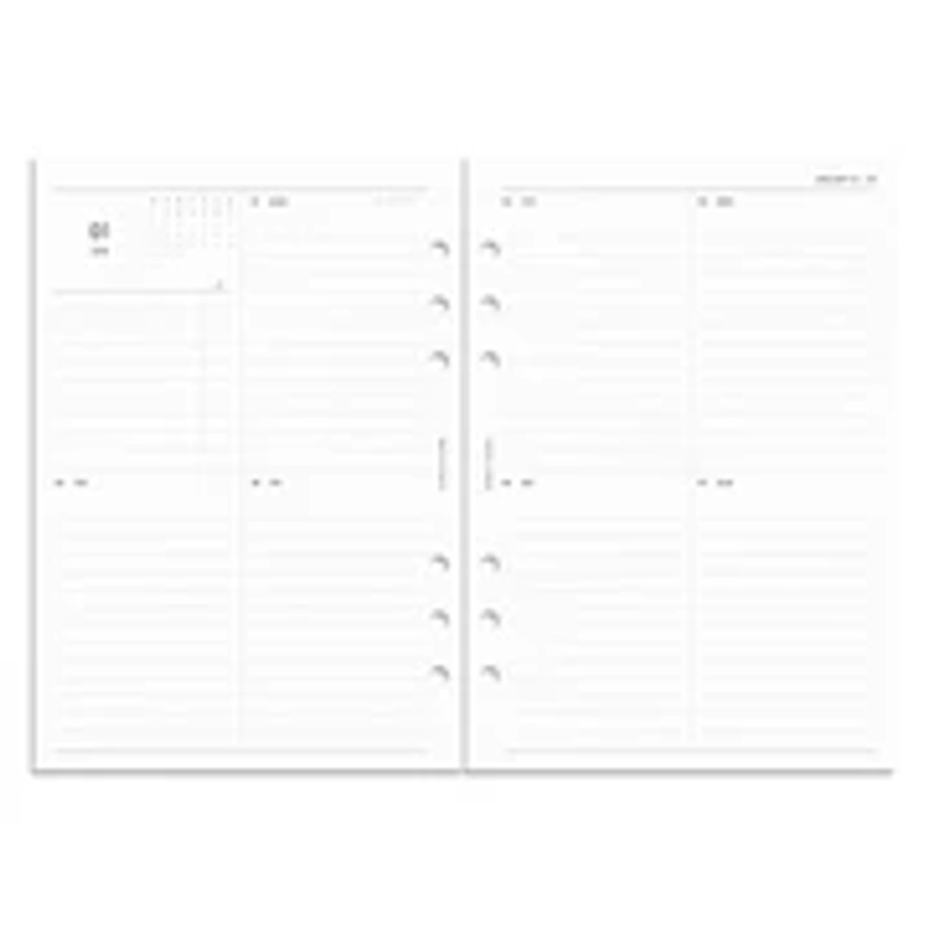 2024 Dated Planner Inserts | Vertical Weekly Lined | Monday Start