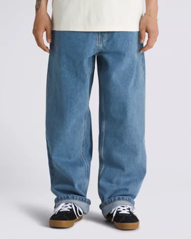 Check-5 Baggy Denim Pants