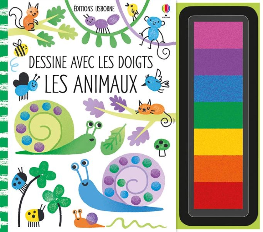 Dessine avec les doigts - les animaux