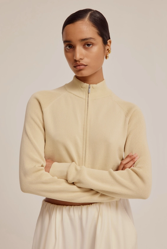 Venroy - Womens Cotton Cropped Zip Up Jacket | Venroy | Premium Leisurewear designed in Australia