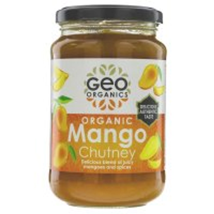 Geo Organics Mango Chutney - 370g - Geo Organics