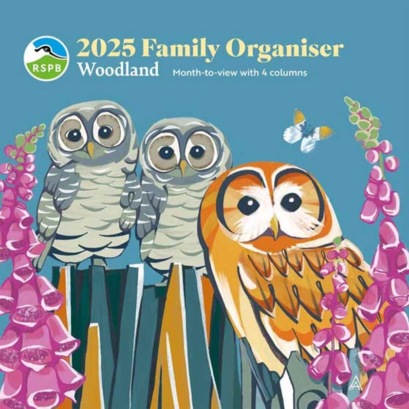 RSPB Family organiser 2025 - Calendars & diaries