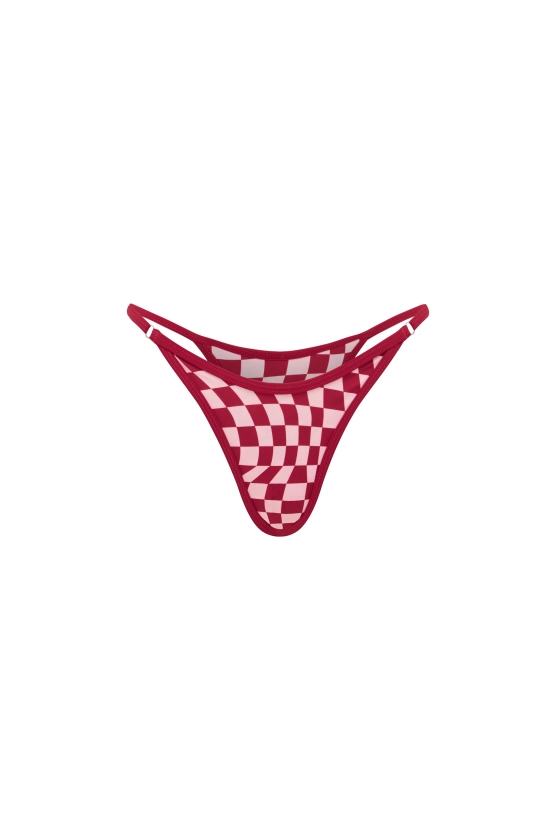 PRE ORDER* NASCAR Bikini Bottoms Cherry