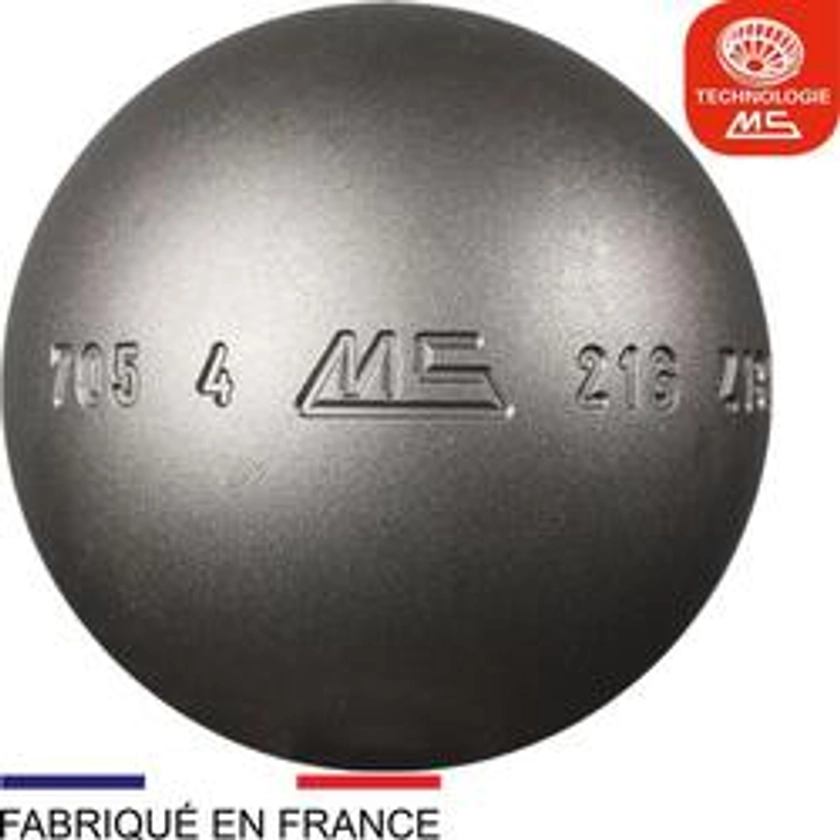 Boules de pétanque de compétition Anti Rebond - MS INOX