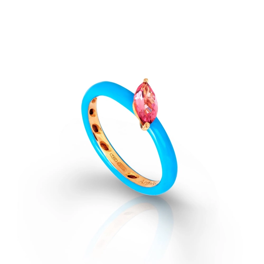 S.O.S. RING SET (light blue)