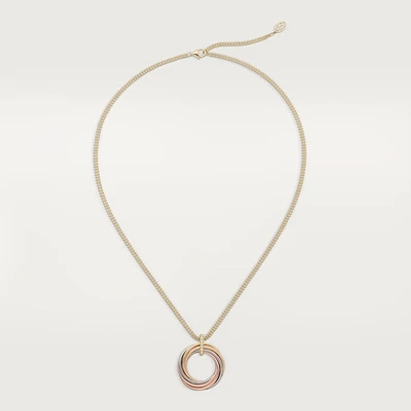 CRB7224806 - Trinity necklace - White gold, yellow gold, rose gold - Cartier