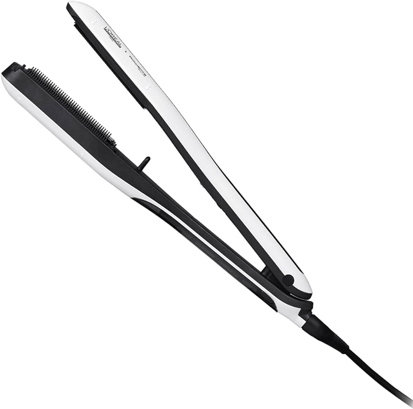 L'Oréal Professionnel Steam Hair Straightener & Styling Tool, For All Hair Types, Smooths and Repairs, SteamPod 3.0