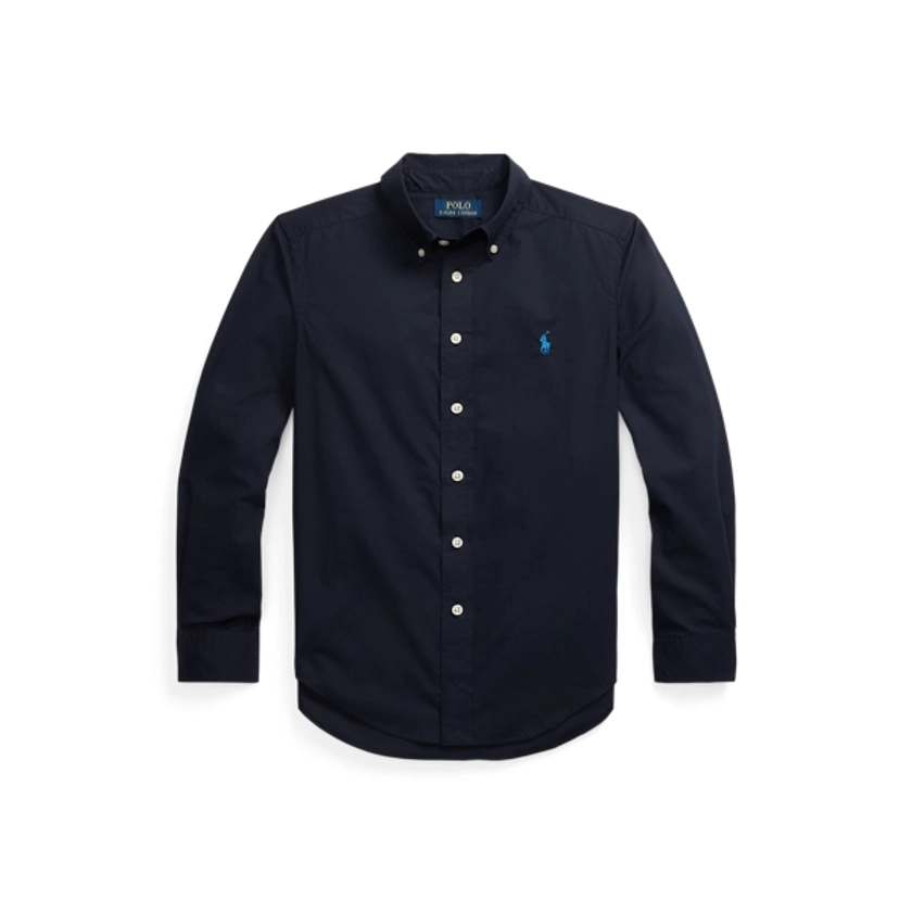 Chemise en popeline de coton pour garçons | Ralph Lauren® BE